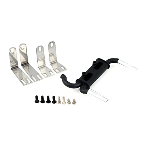 Tuyau d'échappement en métal Axial SCX10 II TRX4 accessoire crawler 1/10