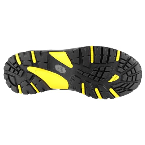 Amblers Mens Waterproof Wide Fit Leather Safety Boot (10 UK) (Black) - Image 2