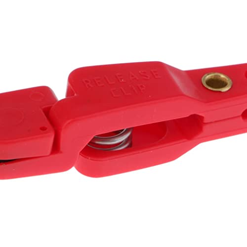 Clip resistente a la corrosión y ajustable para pesca con downrigger 6