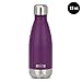 MIRA 12 oz Insulated Water Bottle - Slim Stainless Steel Cola Shape Thermo - Double Wall Hot & Cold Flask (24Hr Cold/12Hr Hot) - Iris