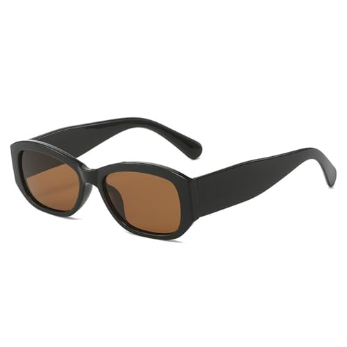 Lunettes de soleil carrées pour flâner en ville avec un look punk vert foncé