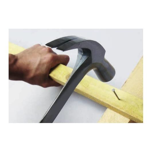 Marteau universel forgé monobloc, manche cuir, 840 g - Réf: MARAC