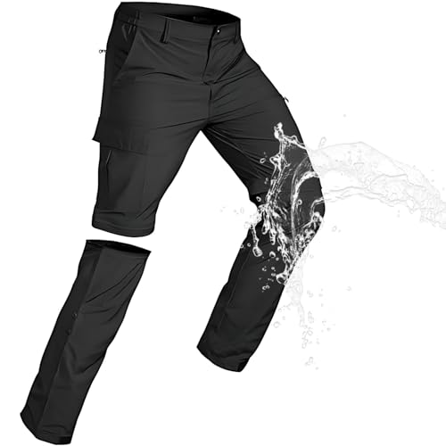 Opiniones y reviews de Pantalones impermeables para Hombre de esta semana. 43 Pantalones de Senderismo para Hombre,Pantalones Convertibles con Cremallera,Secado RáPido,Impermeables,Ligeros,Aptos para Trabajo,Camping,Pesca. (MX/US, Alfa, XX-Grande, Regular,...