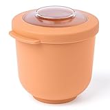 Pflegeleicht & Praktisch: Die Schüssel lässt sich nach dem Gebrauch unkompliziert in der Spülmaschine reinigen, ist mikrowellengeeignet bis 100° Grad (ohne Deckel) und kann platzsparend ineinander gestapelt werden.