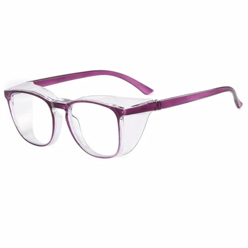 Lunettes pour femmes et hommes anti-lumière bleue violettes pour protéger vos yeux