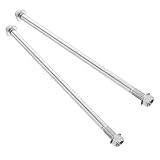 Mobestech Lot De 2 Essieux Et Arrière M10 De Rechange Pour, Vtt, Pit Dirt Bike, Scooter, Quad, Vtt, Pièces De Réparation 245 Mm