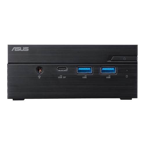 ASUS PN53-S5026MDS1 Mini Desktop PC (AMD Ryzen 5 7530U Prozessor, integrierte Radeon Grafik, 8GB DDR4 RAM, 256GB M.2 NVMe PCIe 3.0 SSD, Intel WiFi 6E, Bluetooth 5.2, ohne Betriebssystem)