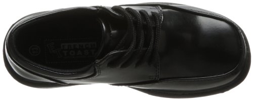 Image of French Toast Boys Shoes - Kids Oxford School Uniform Loafer Church Dress Shoes Slip-On Faux-Leather (Toddler-Big Kid) (Black)