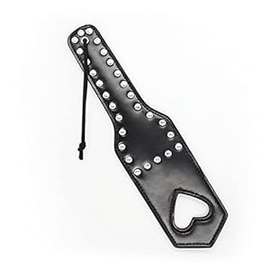 Spanking peddel sex erotiek SM hol hart leer klinknagel fetish bondage bedboeien flirt speelgoed rollenspel spanking…