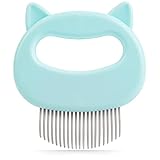 Cat Comb for Massage Green