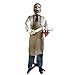 Produktbild Halloween Deko Kettensägemann 1,70 m  Lebensgroße Gruselfigur mit zitternder Bewegung, Sound & roten LED Augen  Batteriebetriebene Halloweenfigur SHXHD2417 für Party, Eingang & Schaufenster