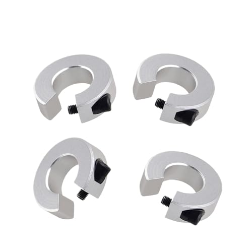 Collar de tope de riel lineal SBR12 anillo fijo gran apertura piezas CNC 4 piezas
