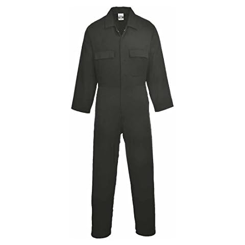 Portwest Combinaison Coton Noir Cover
