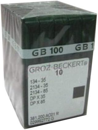 100 Groz-Beckert 134-35 DPX35R ADLER PFAFF Industrial Sewing Machine needles (Size 19 (metric 120))