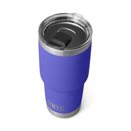 Image of YETI Rambler 30 oz Tumbler, Stainless Steel, Vacuum Insulated with MagSlider Lid, Ultramarine Violet