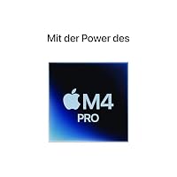 Apple Mac mini Desktop-Computer mit M4 Pro Chip mit 12 Core CPU und 16 GPU: 24 GB gemeinsamer Arbeitsspeicher, 512 GB SSD Speicher, Gigabit Ethernet. Funktioniert mit iPhone/iPad – Ansicht 3