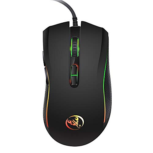 Image of A869 Wired RGB Ergonomic Gaming Mouse V100 35 Keys Single-Hand Gaming Keyboard P6 Portable Keyboard Mouse Converter Combo
