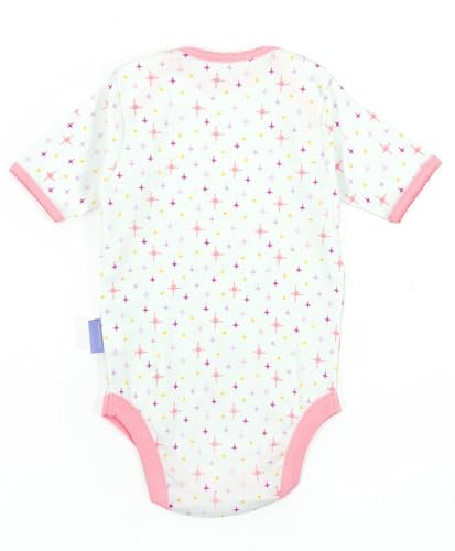 Image of Mi Arcus Organic Cotton Multi Color Baby Tiny Tog Romper Unicorn-(Pack of 2)