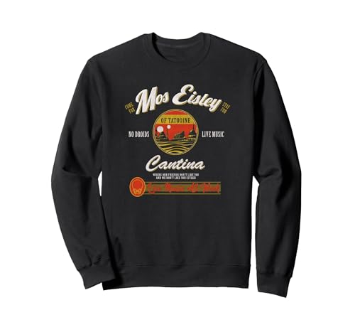 Sweatshirt Star Wars Mos Eisley Cantina en coton gris pour homme