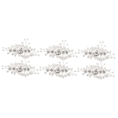 Clips de chaussures pour escarpins boucle fleur de perle mariage
