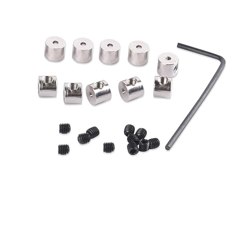 DIYEAH 1 Set Locking Pin Backs for Secure Badge Attachment Durable Metal Pin Keepers for Clothes Bags Vests and Hats Reliable Screw Wrench Design for Crafting and Jewelry Making