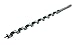 BRUFER 23255 1/2-inch x 12-inch Auger Drill Bit