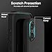 FLOLAB Surtect Tri-Fusion Magnetic for iPhone 16 Case Protective Slim Design Magsafe Compatible Military Grade - Full Black Matte Translucent