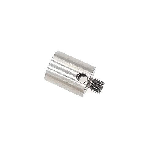 Gewinde Adapter für Taststift Messtaster M3 Außengewinde zu M4 Innengewinde 7 mm Durchmesser 9 mm Länge