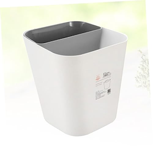 Caneca de basura plástica doble uso seca y mojada Ipetboom miniatura 7