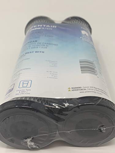 Omnifilter Standard T01 Omni TO1 Whole House Replacement Under Sink Water Filter Carbon Wrapped Cartridge (2-Pack) Chlorine Taste Odor Sediment TO1 T01 (Twin Pack) Water Filter Newest Model - Thumbnail 4