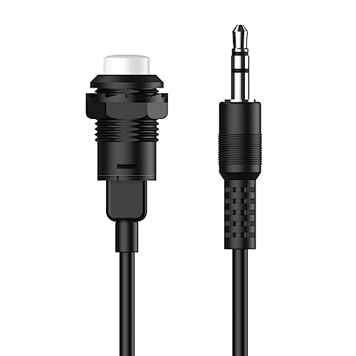 Push Button Trigger for Neumi Atom 4K Lite Digital Media Players, 9/16-Inch (14.5mm) Diameter, 5ft (1.5m) Cable Length