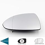 opel corsa d 1.3 cdti turbolader linkes Glas asphärisch (mit totem Winkel) komplett mit Trägerplatte nicht beheizbar