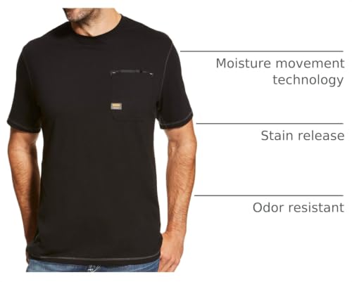 Image of Ariat Men's Rebar Short Sleeve Crew