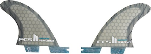 FCS II Performer Performance Core Carbon Quad Rear Surfboard Fins - Small