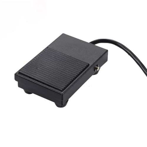 Interruptor de pedal TFS-1 con protección IP62 contra polvo y agua retorno automático de 10A