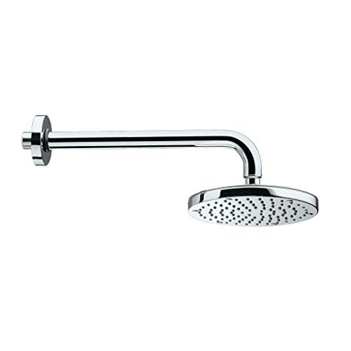Braccio Con Soffione Doccia Tondo 200 Cm Ottone Cromato Mod. Oki Bossini