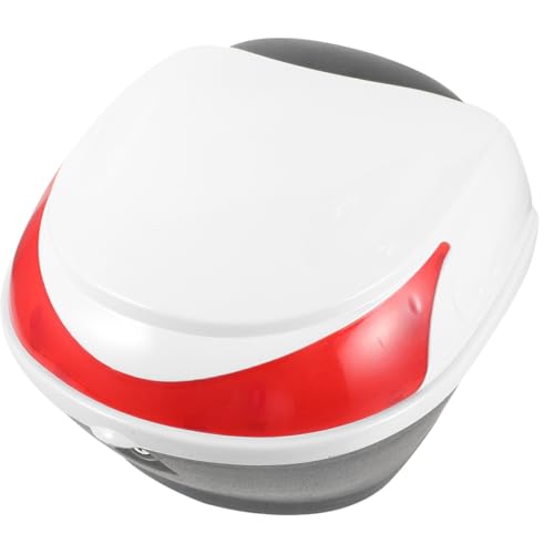 Boîte de rangement moto étanche avec grande capacité pour casque intégral et outils