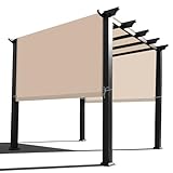 Waterproof Pergola Cover - Universal Replacement Canopy...