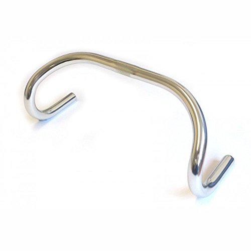 Guidon de course Style rétro Pour vélo mono-vitesse urbain 25,4 x 420 mm