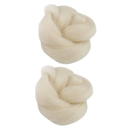 GOOHOCHY 2pcs Wool Toe Separator Toe Woolen Spacers Lambs Wool Toe Pad Pedicure Separators Toe Spacer Overlapping Toe Separator Portable Toe Dividers Woolen Toe Dividers Pointe Shoes Small