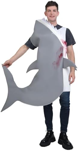Adult Shark Costume Cosplay Shark Tunic