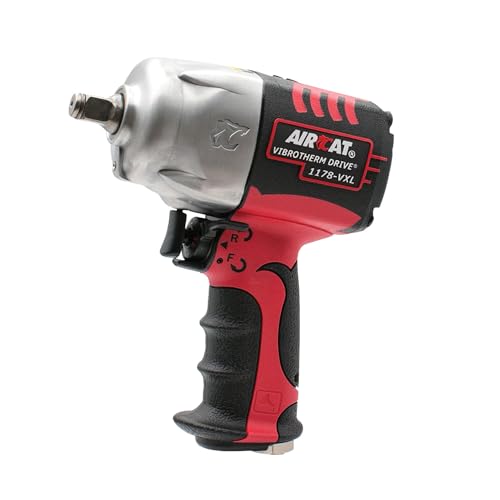 AIRCAT Pneumatic Tools 1178-VXL: 1/2-Inch Vibrotherm Drive Impact Wrench 1,300 ft-lbs of Torque - Standard Anvil