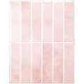 Smart Tiles Peel and Stick backsplash, Stacked Powder Pink, 11.43"x9"