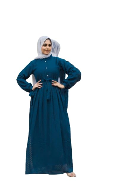 Georgette Full Sleeve Length Stylish Abaya Dress for Women for Girl's Abaya-image-22