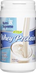 Whey Protein Powder Sweet Vanilla Bean Leche Cholov Yisroel - 1.2 LB