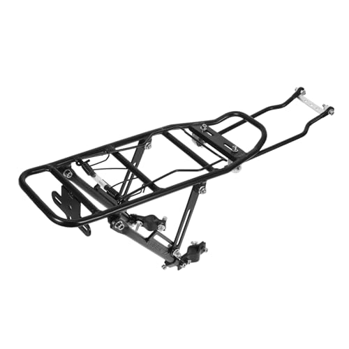 Outanaya Multi Function Bike Carrier Rack Detachable Rear Holder for Mountain Bikes Lightweight Design Easy Installation for Cycling