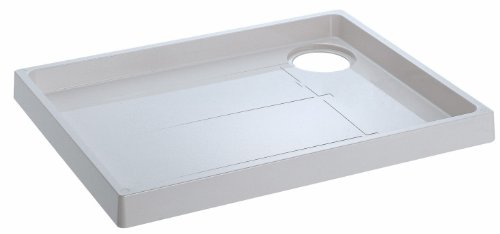 SANEI(サンエイ) 洗濯機パン 穴位置左 外寸640mm×800mm H541-800L - SANEI(サンエイ) - 商品画像