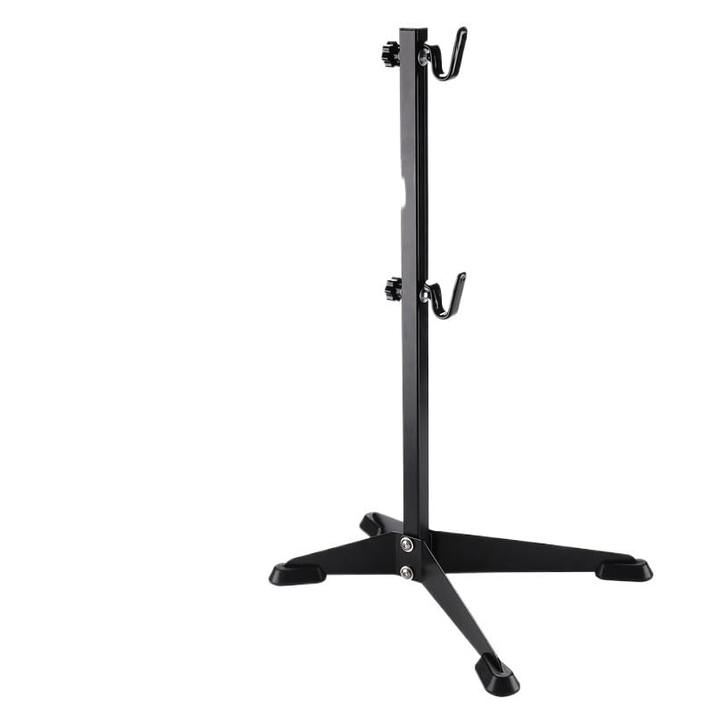 Fahrrad MontagestäNder Fahrrad-Parkständer, Ständer for die Aufbewahrung in der Garage, verstellbare Höhe, Fahrrad-Reparaturständer(Noir)