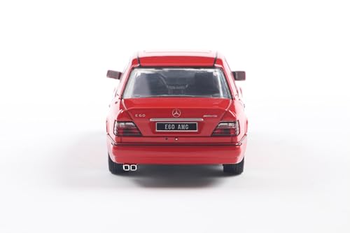 Modelo a Escala 1:43 Mercedes-Benz W124 E60 AMG Rojo miniatura 4