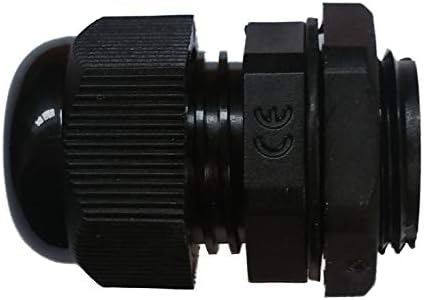 Cable Glands - Waterproof IP68 Compression (M8, Black, 10)